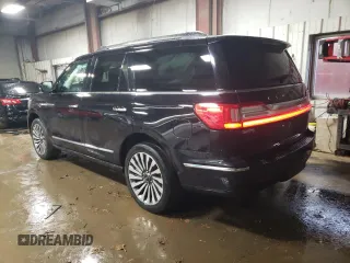 2019 Lincoln Navigator Reserve with VIN 5LMJJ2LT5KEL17211, listed as a Copart auction lot 47668475 with 102,903 mi miles and Salvage title. Bid and sale history available at DreamBid. Image 2.