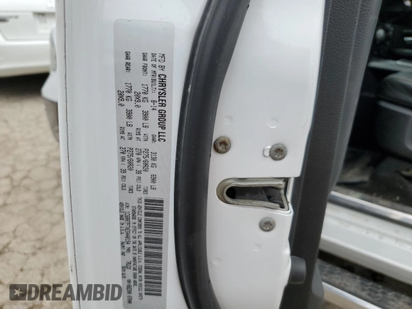 2014 Ram 1500 Longhorn Limited with VIN 1C6RR7PTXES440154, listed as a Copart auction lot 58481385 with 201,511 mi miles and Salvage title. Bid and sale history available at DreamBid. Image 12.
