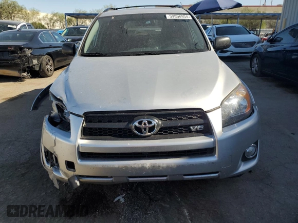 2011 Toyota RAV4 Sport with VIN 2T3WK4DV9BW013829, listed as a Copart auction lot 59898954 with 213,839 mi miles and Salvage title. Bid and sale history available at DreamBid. Image 5.
