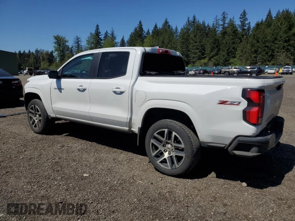 2023 Chevrolet Colorado 4WD Z71 with VIN 1GCPTDEK9P1207739, listed as a Copart auction lot 55450885 with 197 mi miles and Salvage Title. Bid and sale history available at DreamBid. Image 2.