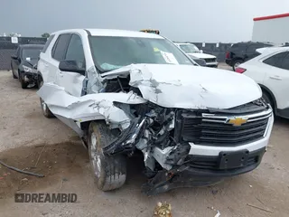 2024 Chevrolet Traverse LS with VIN 1GNESTKW4RJ139968, listed as a IAAI auction lot 42264716 with 30,131 mi miles and . Bid and sale history available at DreamBid. Image 1.