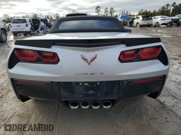 2014 Chevrolet Corvette 3LT with VIN 1G1YF3D75E5125797, listed as a Copart auction lot 85872054 with 60,115 mi miles and Salvage Title. Bid and sale history available at carsss.com. Image 6.