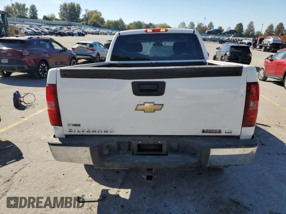2011 Chevrolet Silverado 1500 Work Truck with VIN 1GCRKPE34BZ162063, listed as a Copart auction lot 75502664 with 257,375 mi miles and Salvage Title. Bid and sale history available at DreamBid. Image 6.