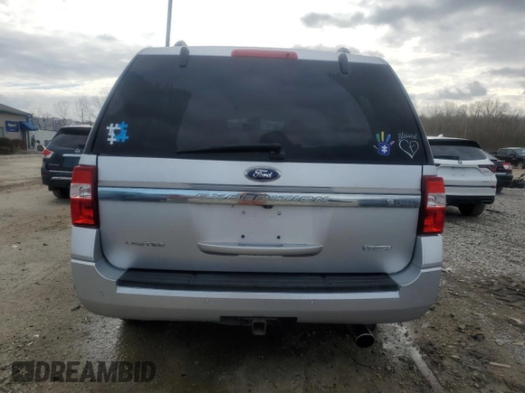 2015 Ford Expedition Max Limited with VIN 1FMJK1KT9FEF00323, listed as a Copart auction lot 87067914 with 110,385 mi miles and Salvage Title. Bid and sale history available at carsss.com. Image 6.