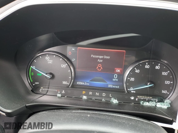2021 Ford Escape SE Hybrid with VIN 1FMCU0BZ1MUA03951, listed as a Copart auction lot 50740465 with 45,564 mi miles and Salvage title. Bid and sale history available at DreamBid. Image 9.