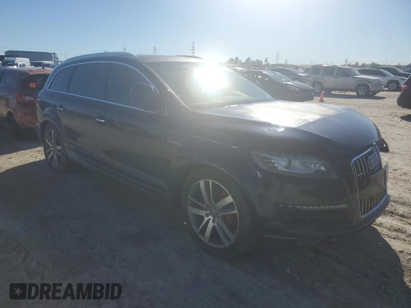 2013 Audi Q7 3.0L TDI Prestige with VIN WA1VMAFE3DD014213, listed as a Copart auction lot 81576444 with 139,458 mi miles and Salvage Title. Bid and sale history available at carsss.com. Image 4.