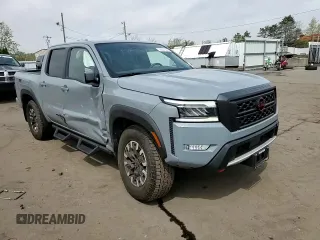 2023 Nissan Frontier Pro-4X with VIN 1N6ED1EK4PN672714, listed as a Copart auction lot 55557855 with 4,678 mi miles and Salvage title. Bid and sale history available at DreamBid. Image 13.