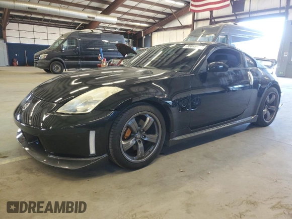 2008 Nissan 350Z Touring z VIN JN1BZ34EX8M751913, wystawiony jako Copart lot #86849544 z przebiegiem 33 380 mil mil oraz Szkoda całkowita • Salvage title. Historia ofert i sprzedaży dostępna na DreamBid. Obrazek 1.