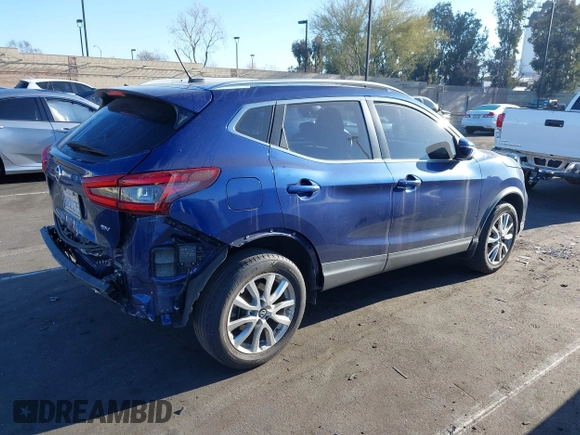 2020 Nissan Rogue Sport SV with VIN JN1BJ1CV8LW270536, listed as a IAAI auction lot 41859191 with 32,395 mi miles. Bid and sale history available at carsss.com. Image 4.