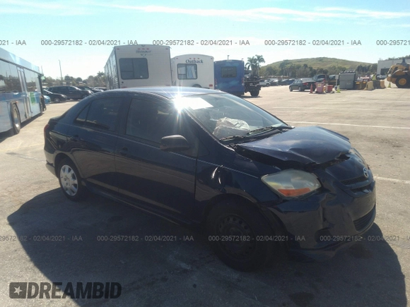2008 Toyota Yaris with VIN JTDBT923881215269, listed as a IAAI auction lot 41311186 with 175,083 mi miles. Bid and sale history available at carsss.com. Image 1.