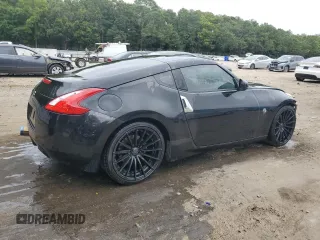 2013 Nissan 370Z with VIN JN1AZ4EH7DM880602, listed as a Copart auction lot 70782934 with 131,503 mi miles and Salvage Title. Bid and sale history available at carsss.com. Image 3.