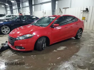 2013 Dodge Dart GT z VIN 1C3CDFCB5DD328101, wystawiony jako Copart lot #57465035 z przebiegiem 124 299 mil mil oraz Szkoda całkowita • Salvage title. Historia ofert i sprzedaży dostępna na DreamBid. Obrazek 1.
