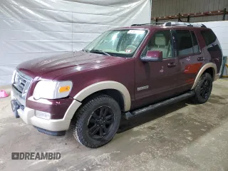 2006 Ford Explorer Eddie Bauer z VIN 1FMEU74E96UB12883, wystawiony jako Copart lot #51056875 z przebiegiem 139 655 mil mil oraz Szkoda całkowita • Salvage title. Historia ofert i sprzedaży dostępna na DreamBid. Obrazek 1.