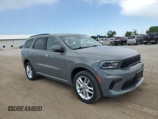2022 Dodge Durango GT Plus with VIN 1C4RDJDG4NC199018, listed as a Copart auction lot 56389635 with 55,002 mi miles and Salvage title. Bid and sale history available at DreamBid. Image 4.