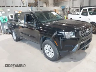 2022 Nissan Frontier S with VIN 1N6ED1CM7NN634685, listed as a IAAI auction lot 42578374 with 91,522 mi miles and . Bid and sale history available at DreamBid. Image 1.