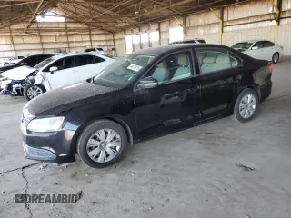 2012 Volkswagen Jetta SE with VIN 3VWDP7AJ2CM340634, listed as a Copart auction lot 44023015 with 217,815 mi miles and Salvage title. Bid and sale history available at DreamBid. Image 1.