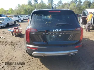 2022 Kia Telluride S with VIN 5XYP64HCXNG255596, listed as a Copart auction lot 49407855 with Not provided miles and Salvage title. Bid and sale history available at DreamBid. Image 6.