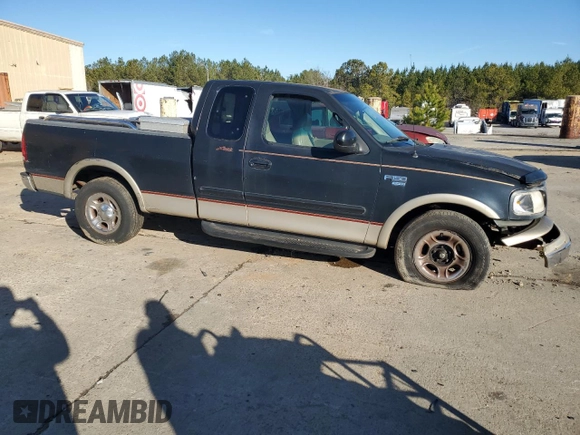 2000 Ford F-150 XL with VIN 1FTRX17L4YNA56465, listed as a Copart auction lot 42381515 with 0 mi miles and Salvage Title. Bid and sale history available at carsss.com. Image 4.