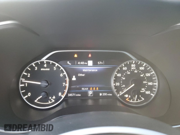 2023 Nissan Maxima SV с VIN 1N4AA6CV5PC508748, выставлен на аукционе Copart как лот 84230534 с пробегом 34 571 миль миль и Списание • Salvage title. История ставок и продаж доступна на DreamBid. Изображение 9.