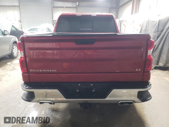 2021 Chevrolet Silverado 1500 LT with VIN 3GCUYDET5MG238738, listed as a Copart auction lot 82143104 with 62,151 mi miles and Salvage Title. Bid and sale history available at carsss.com. Image 6.