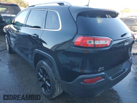 2017 Jeep Cherokee Latitude with VIN 1C4PJLCB3HD221543, listed as a Copart auction lot 84190664 with 112,626 mi miles and Salvage Title. Bid and sale history available at carsss.com. Image 2.