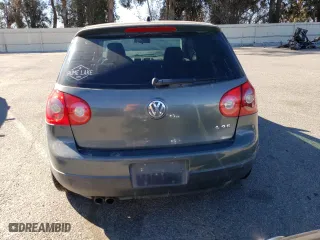 2008 Volkswagen Rabbit S with VIN WVWAB71K78W164653, listed as a Copart auction lot 85493904 with 0 mi miles and Salvage Title. Bid and sale history available at carsss.com. Image 6.