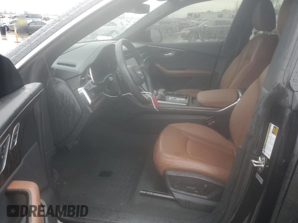 2019 Audi Q8 Prestige z VIN WA1CVBF17KD033495, wystawiony jako Copart lot #43516605 z przebiegiem 61 202 mil mil oraz Szkoda całkowita • Salvage title. Historia ofert i sprzedaży dostępna na DreamBid. Obrazek 7.