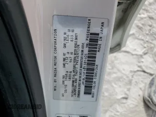 2011 Mazda 3 i Sport with VIN JM1BL1UF4B1381403, listed as a Copart auction lot 54313505 with 171,667 mi miles and Salvage Title. Bid and sale history available at DreamBid. Image 12.
