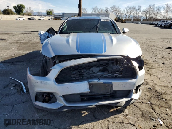 2015 Ford Mustang V6 with VIN 1FA6P8AMXF5343776, listed as a Copart auction lot 45768975 with 116,244 mi miles and Salvage Title. Bid and sale history available at DreamBid. Image 5.