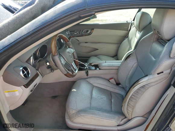 2013 Mercedes-Benz SL-Class SL 550 with VIN WDDJK7DAXDF005693, listed as a Copart auction lot 51495395 with 135,406 mi miles and Salvage Title. Bid and sale history available at carsss.com. Image 7.