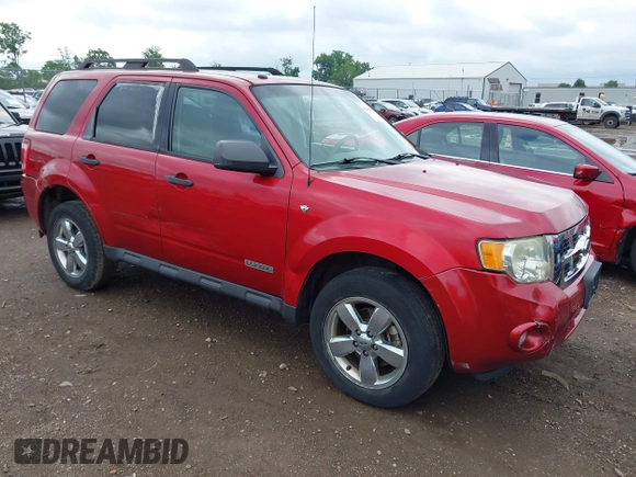 2008 Ford Escape XLT with VIN 1FMCU93138KC92071, listed as a IAAI auction lot 42489019 with 161,675 mi miles and . Bid and sale history available at DreamBid. Image 1.