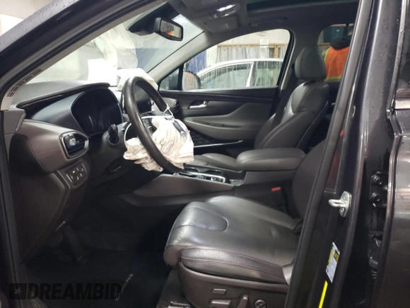2020 Hyundai Santa Fe Limited with VIN 5NMS5CAD1LH246072, listed as a Copart auction lot 86332304 with 53,393 mi miles and Salvage Title. Bid and sale history available at carsss.com. Image 7.