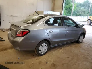 2023 Mitsubishi Mirage ES z VIN ML32FUFJ9PHF03882, wystawiony jako Copart lot #60725175 z przebiegiem 47 173 mil mil oraz Szkoda całkowita • Salvage title. Historia ofert i sprzedaży dostępna na DreamBid. Obrazek 3.