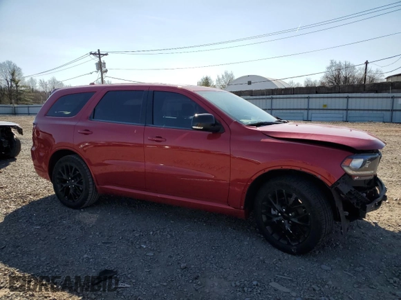 2015 Dodge Durango R/T with VIN 1C4SDHCTXFC873649, listed as a Copart auction lot 48588535 with 74,370 mi miles and Salvage Title. Bid and sale history available at DreamBid. Image 4.