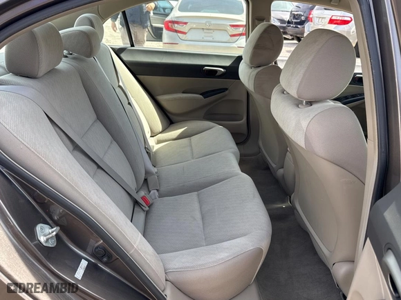 2010 Honda Civic Sdn LX with VIN 19XFA1F54AE032510, listed as a Copart auction lot 50771455 with 73,660 mi miles and Salvage Title. Bid and sale history available at carsss.com. Image 6.