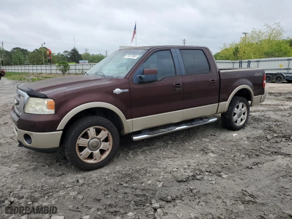 2008 Ford F-150 XLT with VIN 1FTPW14V48KD11102, listed as a Copart auction lot 51631955 with 214,617 mi miles and Clean Title. Bid and sale history available at carsss.com. Image 1.