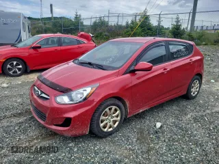 2013 Hyundai Accent GS with VIN KMHCT5AE9DU123138, listed as a Copart auction lot 60238695 with 147,043 mi miles and Salvage title. Bid and sale history available at DreamBid. Image 1.