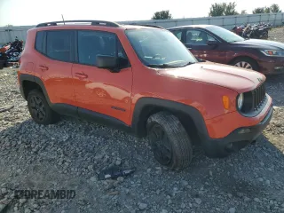 2018 Jeep Renegade Upland z VIN ZACCJBAB2JPH64207, wystawiony jako Copart lot #65781444 z przebiegiem 88 856 mil mil oraz Nie do naprawy • Non repairable. Historia ofert i sprzedaży dostępna na DreamBid. Obrazek 4.