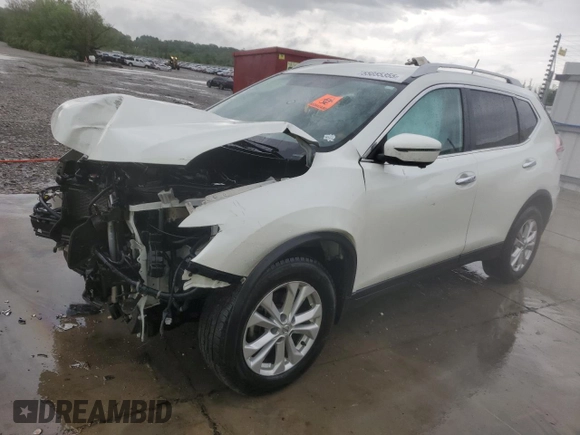 2016 Nissan Rogue SV z VIN 5N1AT2MV1GC922228, wystawiony jako Copart lot #55055355 z przebiegiem 167 489 mil mil oraz Szkoda całkowita • Salvage title. Historia ofert i sprzedaży dostępna na DreamBid. Obrazek 1.