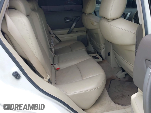 2008 Infiniti FX with VIN JNRAS08U48X103155, listed as a IAAI auction lot 42422449 with 213,000 mi miles and . Bid and sale history available at DreamBid. Image 8.