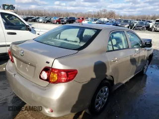 2010 Toyota Corolla with VIN 2T1BU4EE1AC359728, listed as a Copart auction lot 84705404 with 136,027 mi miles and Salvage Title. Bid and sale history available at carsss.com. Image 3.