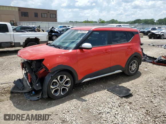 2022 Kia Soul X-Line with VIN KNDJ23AU9N7173094, listed as a Copart auction lot 59462444 with 235,054 mi miles and Salvage Title. Bid and sale history available at DreamBid. Image 1.