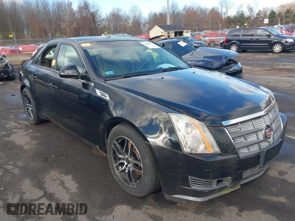 2008 Cadillac CTS AWD w/1SB with VIN 1G6DT57V980206276, listed as a IAAI auction lot 40822684 with 142,690 mi miles. Bid and sale history available at carsss.com. Image 1.