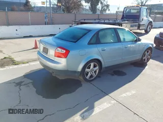 2004 Audi A4 1.8T with VIN WAUJC68E64A080352, listed as a IAAI auction lot 41635920 with 112,228 mi miles. Bid and sale history available at carsss.com. Image 4.