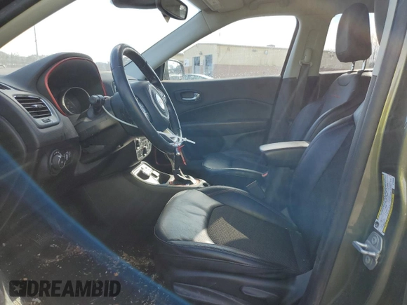 2019 Jeep Compass Trailhawk with VIN 3C4NJDDB5KT799866, listed as a Copart auction lot 46119045 with 92,027 mi miles and Salvage Title. Bid and sale history available at carsss.com. Image 7.