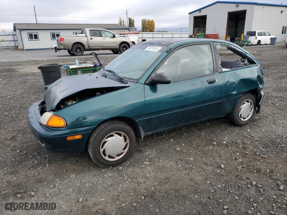 1995 Ford Aspire with VIN KNJLT05H6S6157368, listed as a Copart auction lot 78079124 with NaN miles and Salvage Title. Bid and sale history available at carsss.com. Image 1.