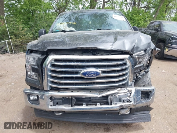 2017 Ford F-150 XL with VIN 1FTEW1EGXHFB50433, listed as a IAAI auction lot 42231546 with 105,140 mi miles and . Bid and sale history available at DreamBid. Image 12.