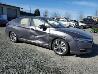 2018 Honda Clarity with VIN JHMZC5F17JC005285, listed as a Copart auction lot 50688495 with 56,521 mi miles and Salvage Title. Bid and sale history available at DreamBid. Image 4.