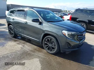 2020 GMC Terrain SLE z VIN 3GKALMEV8LL157133, wystawiony jako IAAI lot #42031703 z przebiegiem 62 486 mil mil oraz . Historia ofert i sprzedaży dostępna na DreamBid. Obrazek 1.