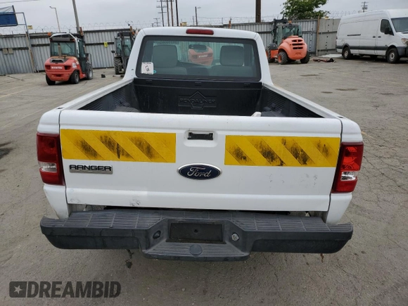 2011 Ford Ranger XL with VIN 1FTKR1AD8BPA72306, listed as a Copart auction lot 54595565 with 161,664 mi miles and Clean Title. Bid and sale history available at carsss.com. Image 6.